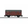 Märklin 44500 H0 krytý nákladný vagón s brzdovou plošinou, DB, epocha IV