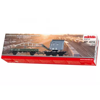 Märklin 46719 H0 digitálny DB železničný žeriav