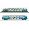 Märklin 87307 Z súprava dvojposchodových vozňov Touristik 2 DB AG (1:220, 2 vozne)