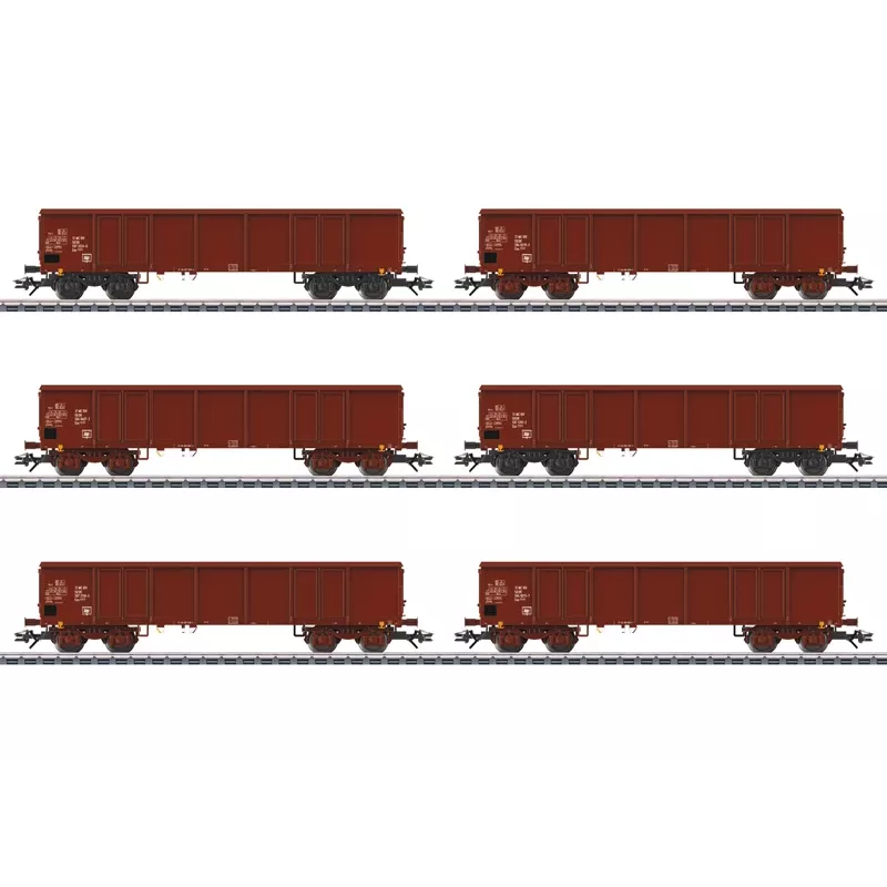 Märklin 046919 H0 AC krytý nákladný vagón Gms 30 Deutsche Bundesbahn epocha III