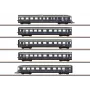 Märklin 087615 sada vozňov Z Blauer Enzian DB, MHI (sada 3 osobných vozňov)