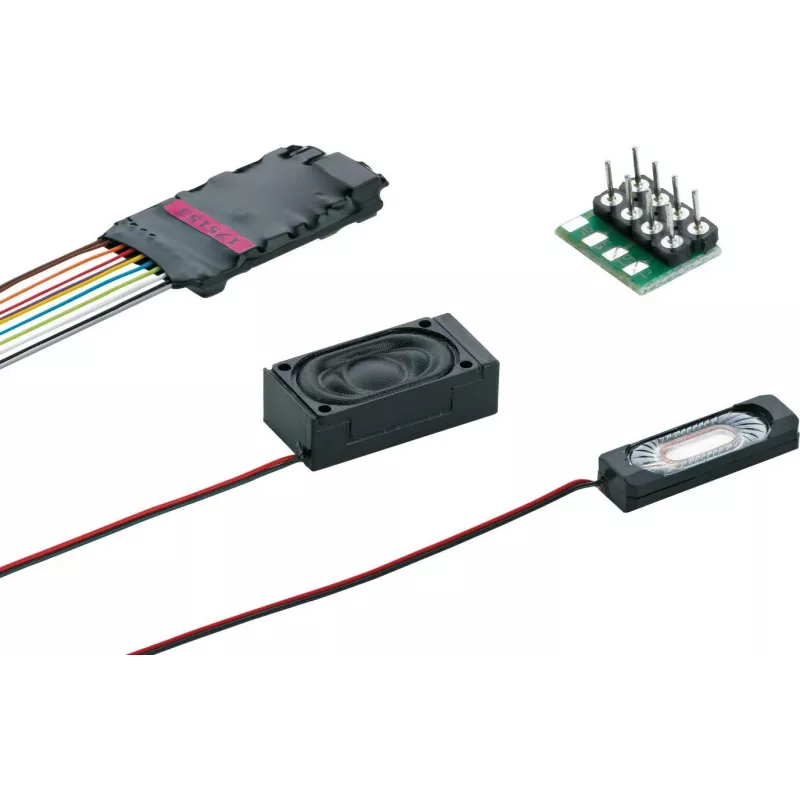 Märklin 60987 mSD/3 zvukový dekodér elektrickej lokomotívy so zväzkom káblov