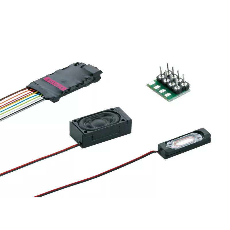 Märklin 60987 mSD/3 zvukový dekodér elektrickej lokomotívy so zväzkom káblov