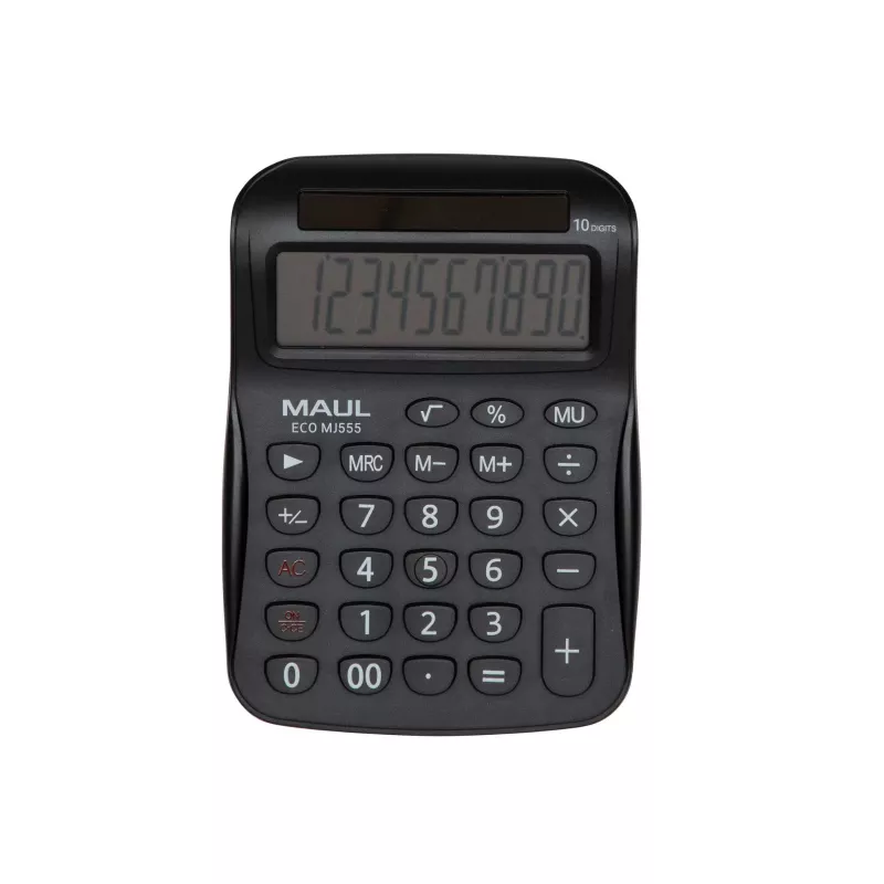 MAUL ECO MJ 555 stolná kalkulačka biela 12-miestna Dual Power 7263502