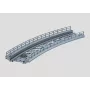 Märklin 07569 H0 zakrivený rampový diel pre C-Gleis