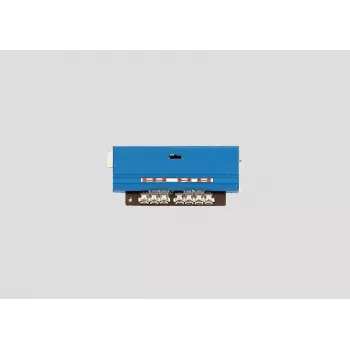 Märklin univerzálny diaľkový spínač - DCC digitálny dekodér pre modelársku železnicu - 4 výstupy - modrý (8945)
