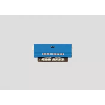 Märklin univerzálny diaľkový spínač - DCC digitálny dekodér pre modelársku železnicu - 4 výstupy - modrý (8945)