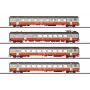 Märklin 42190 H0 4-vozeňová sada Swiss Express osobné vozne SBB
