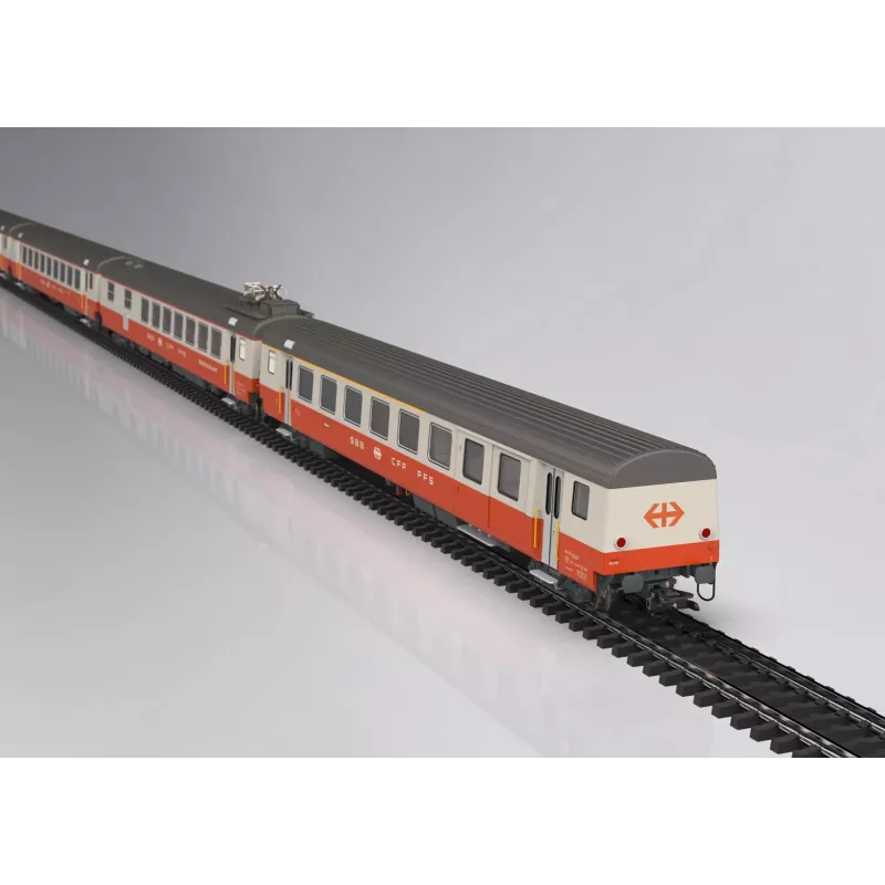 Märklin 42190 H0 4-vozeňová sada Swiss Express osobné vozne SBB