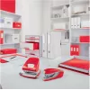 LEITZ Mini NeXXt WOW 5060 červená dierovačka 10 listov 2-dierkova 5060-10-26