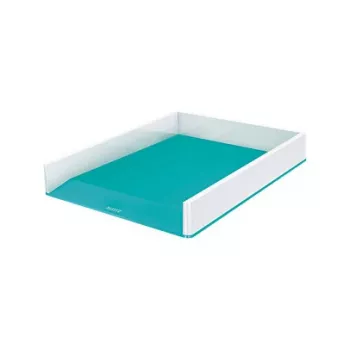 LEITZ WOW Duo Colour podávač dokumentov A4 ľadovo modrá/biela 5361-10-51