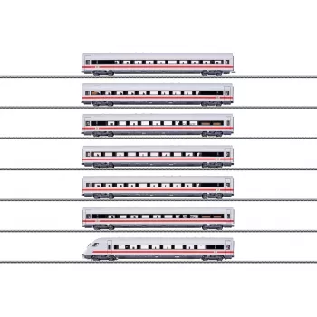 Märklin 042930 H0 ICE súprava vysokorýchlostného vlaku so 7 vozňami, DB AG, mierka 1:87