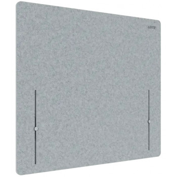 LEITZ Cosy akustická predelová stena na stôl svetlosivá 80 x 70 cm 61230085