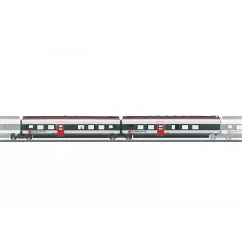 Märklin 043452 H0 doplnková súprava vozňov 2 pre Giruno SBB, 2 medzivozne, epocha VI