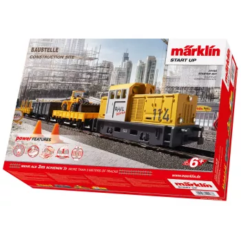 Märklin Start up 29188 H0 štartovacia súprava stavenisko stavebná štartovacia súprava