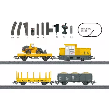 Märklin Start up 29188 H0 štartovacia súprava stavenisko stavebná štartovacia súprava