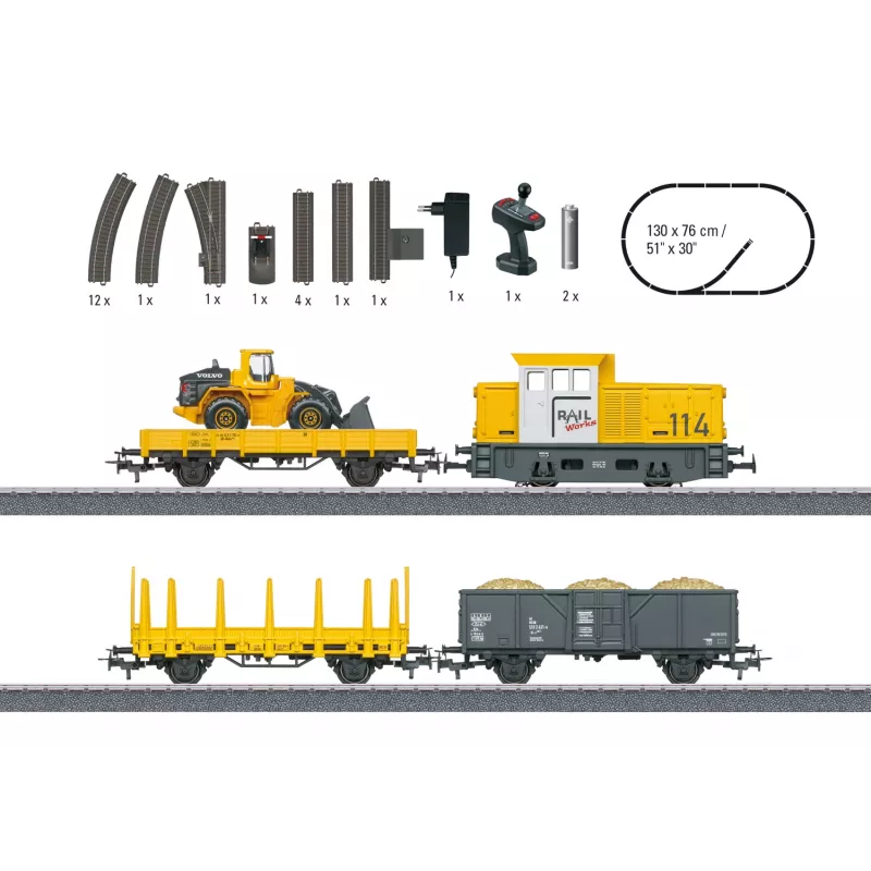 Märklin Start up 29188 H0 štartovacia sada Stavenisko