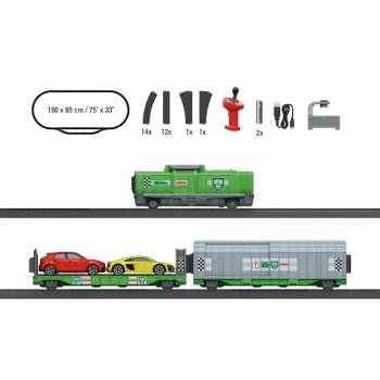 Märklin World 29347 H0 štartovacia súprava autotransport (29347)