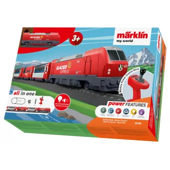 Märklin World 29348 H0 štartovacia súprava Glacier Express (29348)