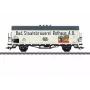 Märklin 046805 H0 AC plošinový vozeň Rlmms 580 Deutsche Bundesbahn epocha IV plošinový vozeň so stĺpikmi