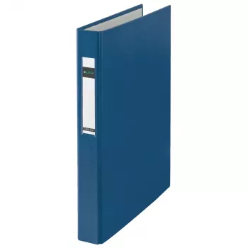 LEITZ Standard krúžkový zošit A4 nadrozmer modrý 4 D krúžky 25 mm chrbát 41 mm 4212-00-35