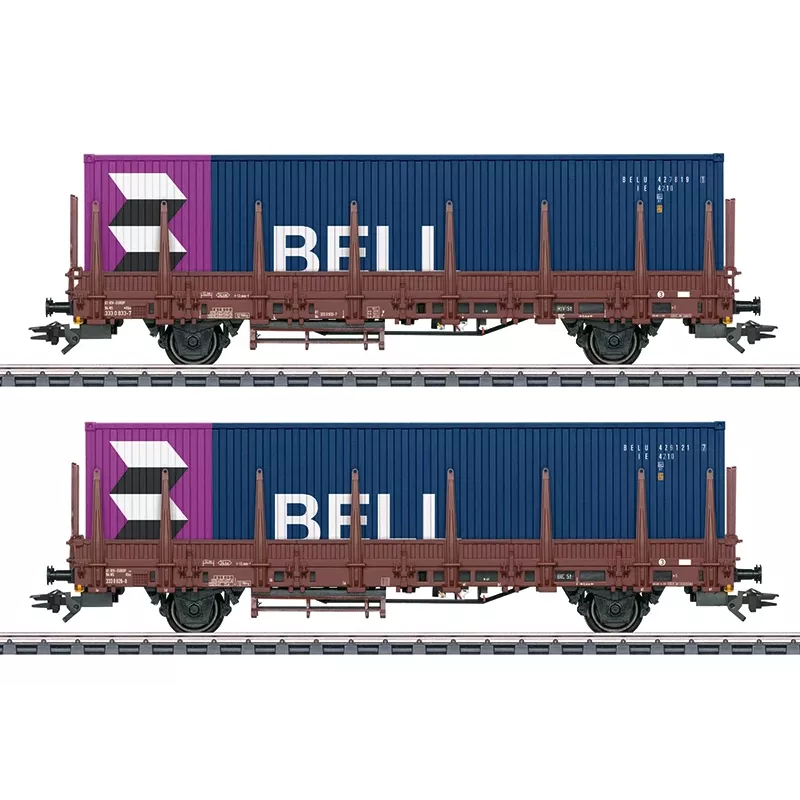 Märklin 046939 H0 krytý nákladný vozeň Gms 30 DB epocha III AC