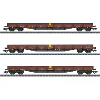 Märklin 047162 krytý nákladný vozeň Gms 30 AC H0 epochy V hnedý