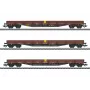 Märklin 047162 krytý nákladný vozeň Gms 30 AC H0 epochy V hnedý