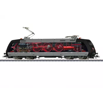 Märklin 39479 H0 elektrický rušeň BR 101 s reklamným lakovaním 'Deutschland-Takt' DB AG, MHI špeciálne vydanie