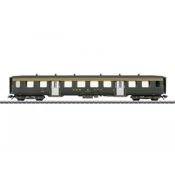 Märklin 043363 H0 ľahký oceľový vozeň rýchlikový vozeň 1. triedy SBB