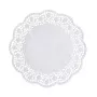 PAPSTAR tortové podložky okrúhle Ø 28 cm, 100 ks, biela čipkovaná vzorka 12268