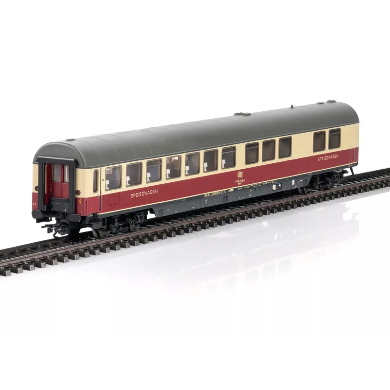 Märklin 43872 H0 TEE Rheingold jedálenský vozeň WRümh 132, DB epocha IV, modrá/krémová