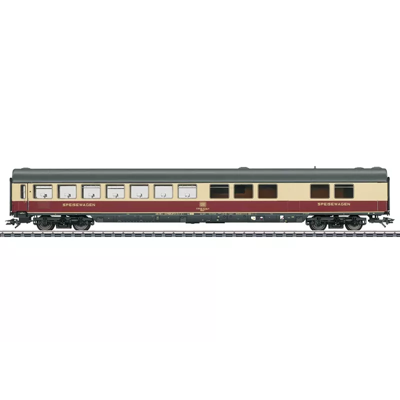 Märklin 43872 H0 TEE Rheingold jedálenský vozeň WRümh 132, DB epocha IV, modrá/krémová