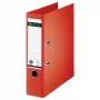LEITZ 180° pákový zakladač A4 80 mm svetločervený kartón 1007-00-20