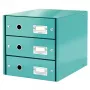 Leitz Click & Store súprava zásuviek tyrkysová 3 zásuvky A4 6048-00-51