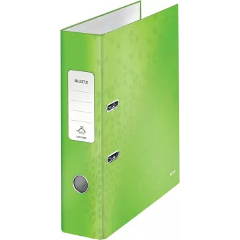 Leitz 180° WOW A4 zakladač s pákovým mechanizmom, okrúžok, karton, zelená, 600 listov, 80 g/m² (10050054)