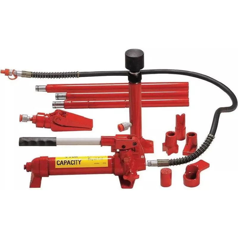 BRÜDER MANNESMANN hydraulická súprava na opravu karosérie 10 t, 16-dielna (094-T-10)