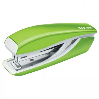 LEITZ Mini Nexxt WOW zošívačka 5528, zelená, 10 listov, mechanizmus plnenia zhora 5528-10-54