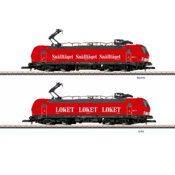 Märklin 088238 Z Spur elektrická lokomotíva BR 193 Snälltåget