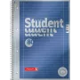 BRUNNEN Premium Student College blok A4 linajkovaný s okrajovými linkami, balenie 5 ks 1067127