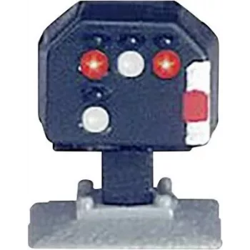 Märklin Z svetelné závorové návestidlo, nízka konštrukcia, LED, sivá/čierna, 15+ 89394