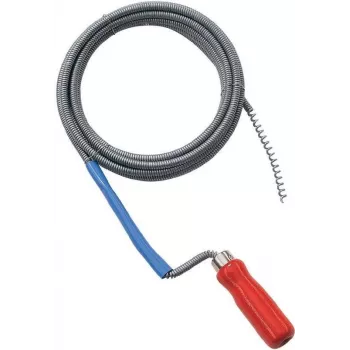 BRÜDER MANNESMANN čistiaca špirála na potrubie Standard 16 mm x 2,3 m s T-maticovou spojkou (49905)