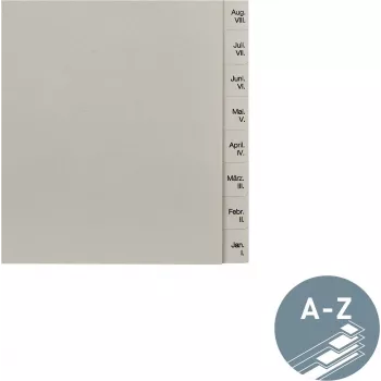 LEITZ papierový register december-január A4 13-tab kartónový register 12303085