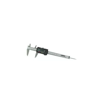 Brüder Mannesmann digitálne posuvné meradlo M823-160, 0-150 mm, rozlíšenie 0,01 mm, hliník, s puzdrom