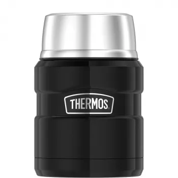THERMOS SK Food Jar izolačná nádoba na potraviny čierna/strieborná 470 ml 4001233047