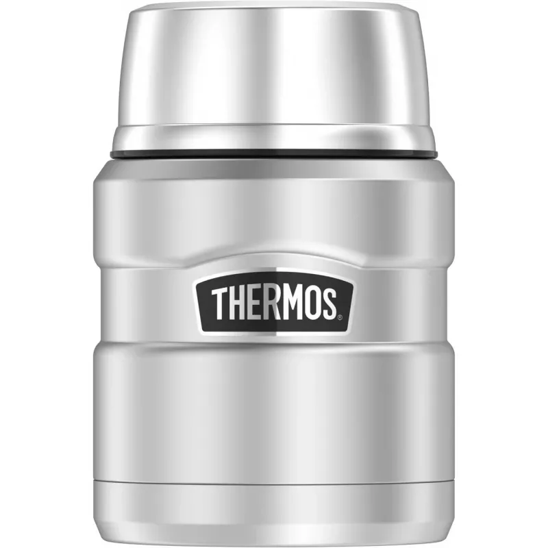 THERMOS SK Food Jar izolačná nádoba na potraviny čierna/strieborná 470 ml 4001233047