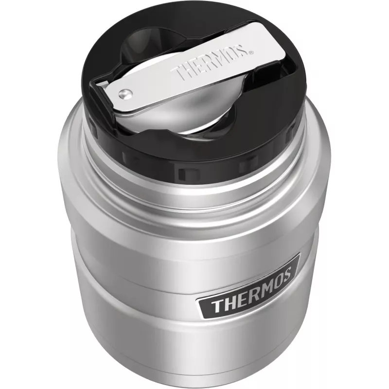 THERMOS SK Food Jar izolačná nádoba na potraviny čierna/strieborná 470 ml 4001233047