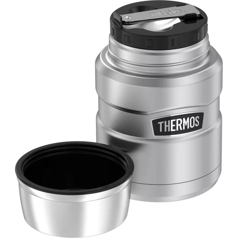THERMOS SK Food Jar izolačná nádoba na potraviny čierna/strieborná 470 ml 4001233047