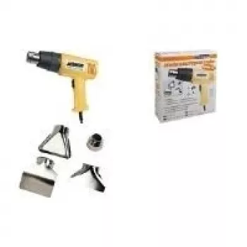 BRÜDER MANNESMANN teplovzdušná pištoľ 2000 W, 2 nastavenia teploty, prúd vzduchu 300 l/min, max. 550 °C, ergonomická softgrip rukoväť 49500