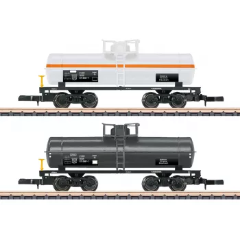 Märklin 082524 Z Gauge súprava súkromných cisternových vagónov DR epocha III 3-vozňová limitovaná edícia
